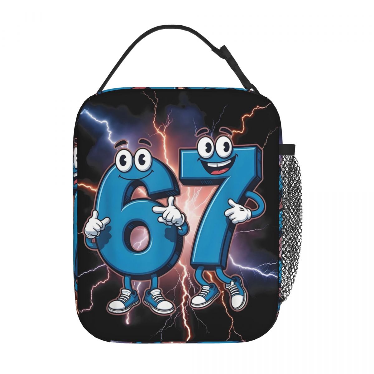 Gaming Accessories Women - Sac isotherme personnalisé Brainrot 67 Six