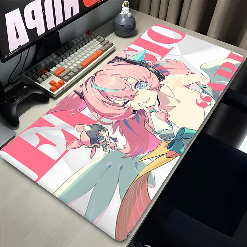 Gaming Accessories Pink - Tapis de Souris Anime XXL pour