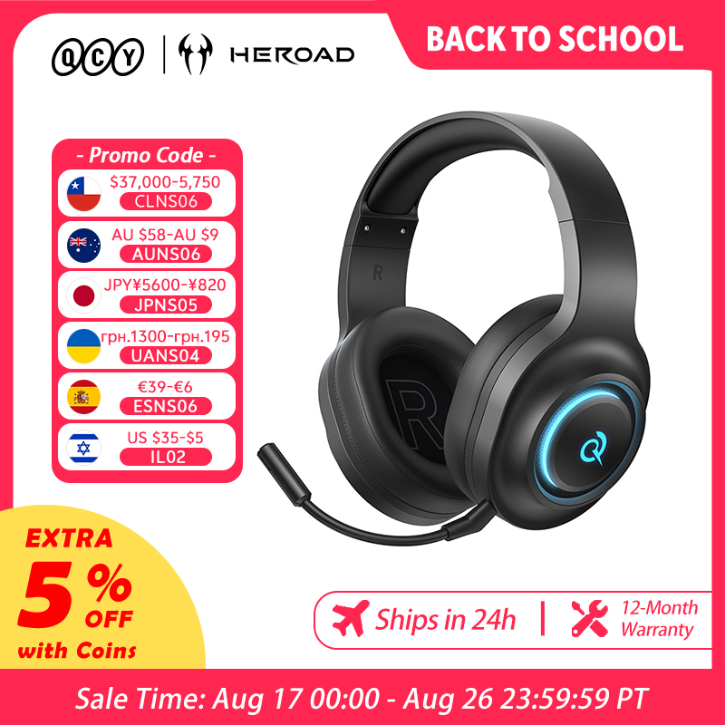 Venom Gaming Accessories - Casque de jeu QCY Heroad V200