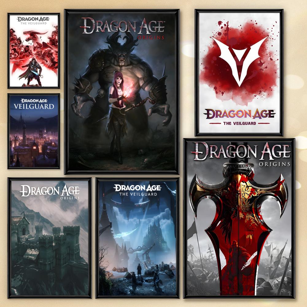 Gaming Accessories Room - Décoration murale D-Dragon Age Anime Gaming