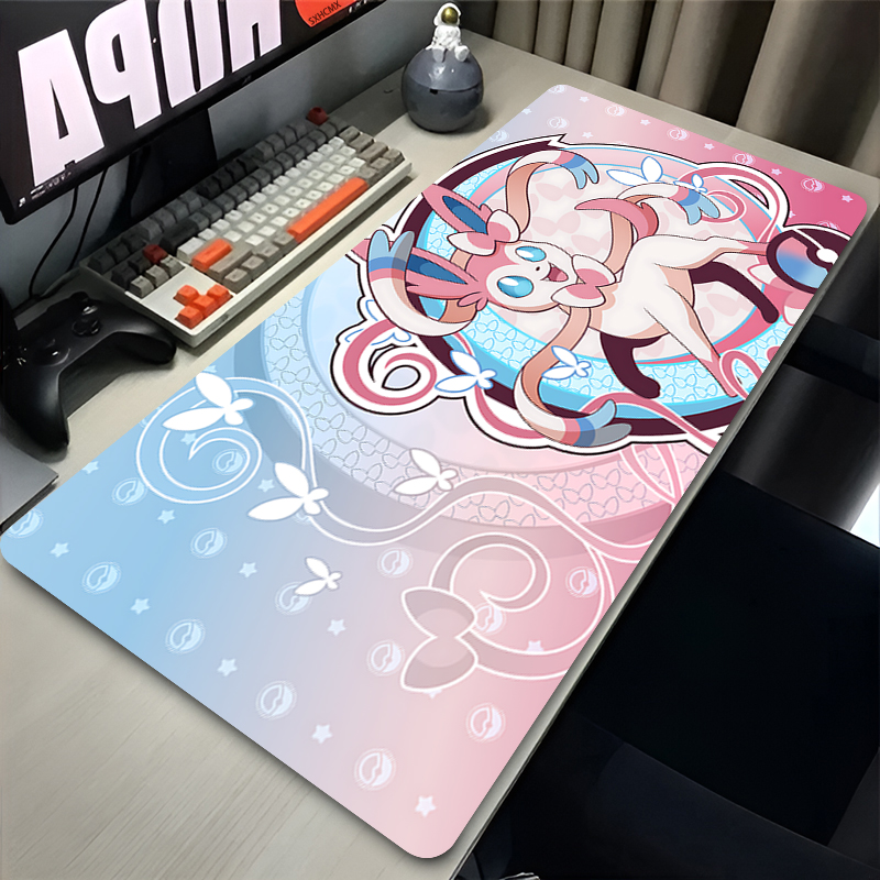 Gaming Accessories Pink - Grand tapis de souris rose mignon