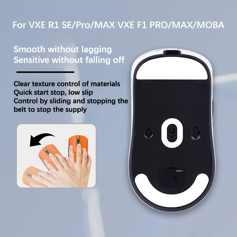 Gaming Accessories Women - Autocollant pour pieds de souris pour
