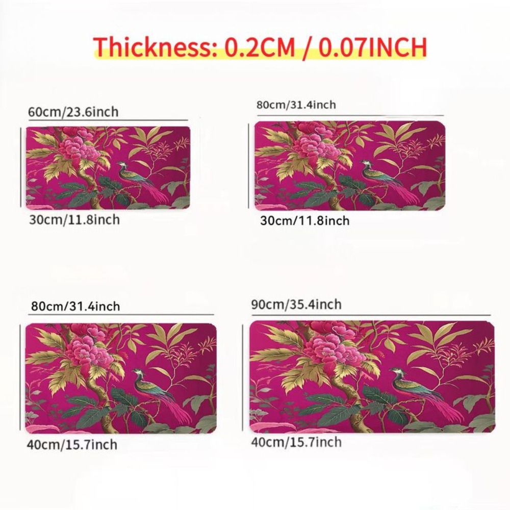 Tapis de table à motif de fleu - Gaming Accessories Pink avis et prix