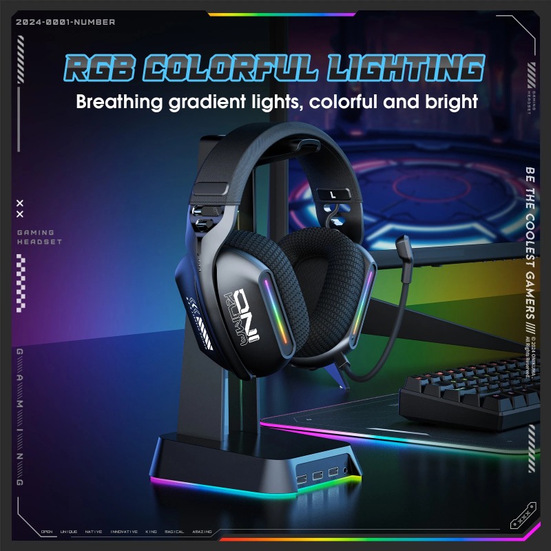 ONIKUMA GT808 – casque de jeu  - Venom Gaming Accessories avis et prix