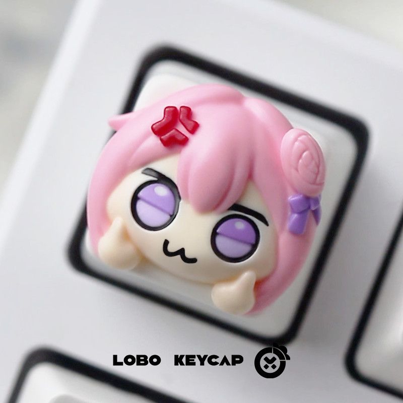 Keycap artisanal en résine, mo - Gaming Accessories Pink avis et prix