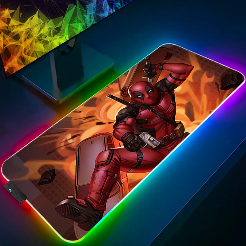 LED tapis de souris jeu rétro- - Gaming Accessories Anime avis et prix