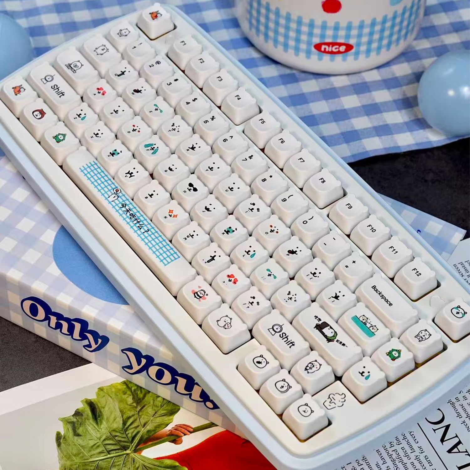 Capuchons de touches PBT Kawai - Gaming Accessories Kawaii avis et prix