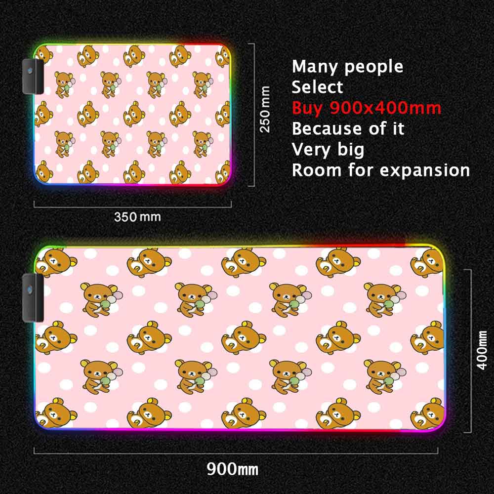 Korilakkuma – tapis de souris  - Gaming Accessories Pink avis et prix
