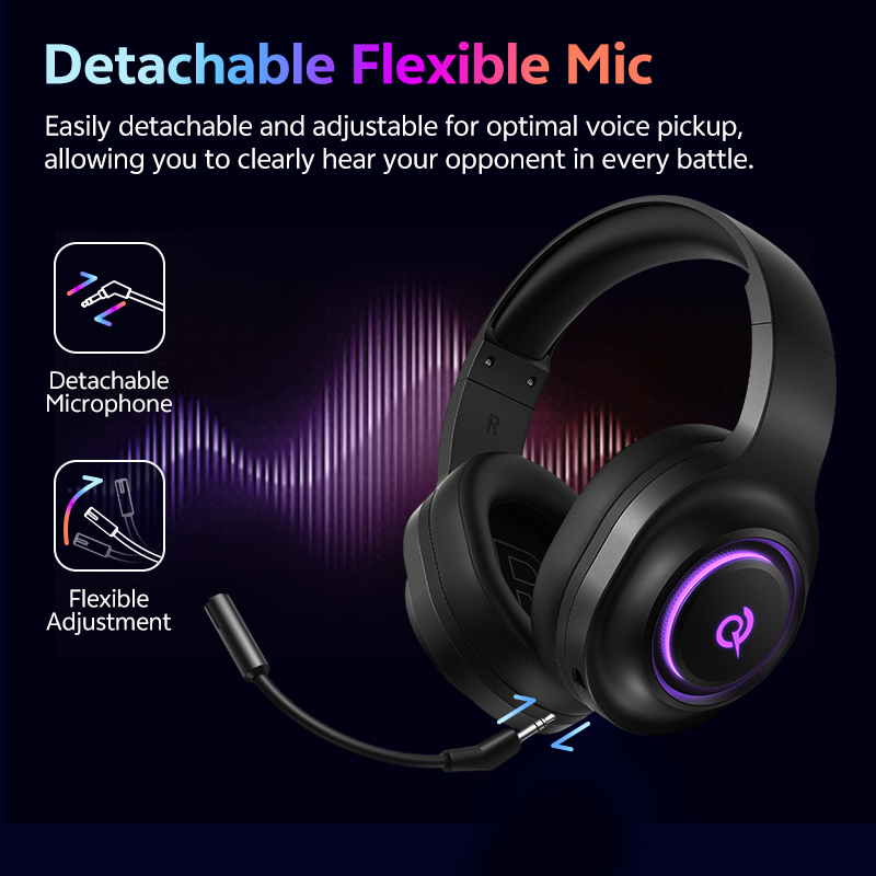 Casque de jeu QCY Heroad V200  - Venom Gaming Accessories avis et prix