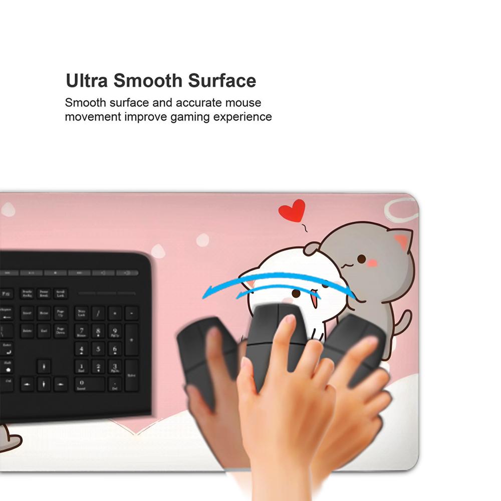 Tapis de souris XXL Kawaii pou - Gaming Accessories Pink avis et prix