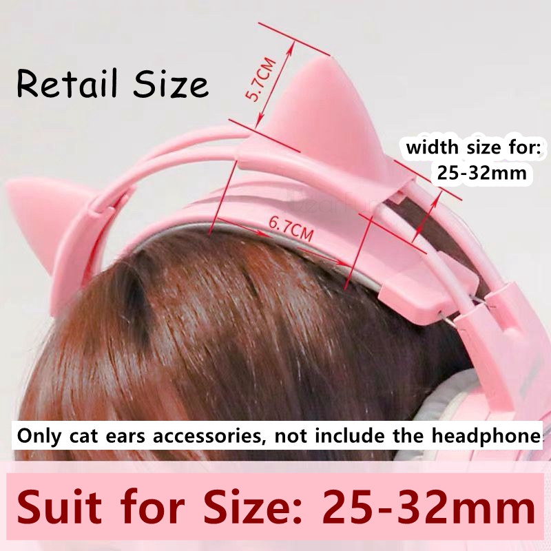 Pendentif oreilles de chat en  - Gaming Accessories Pink avis et prix